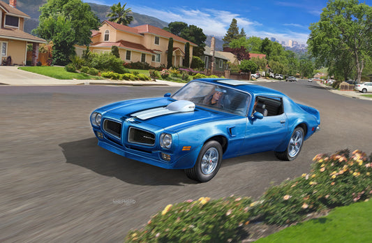 Revell - 1970 Pontiac Firebird Plastic Model Set 1:24 Scale