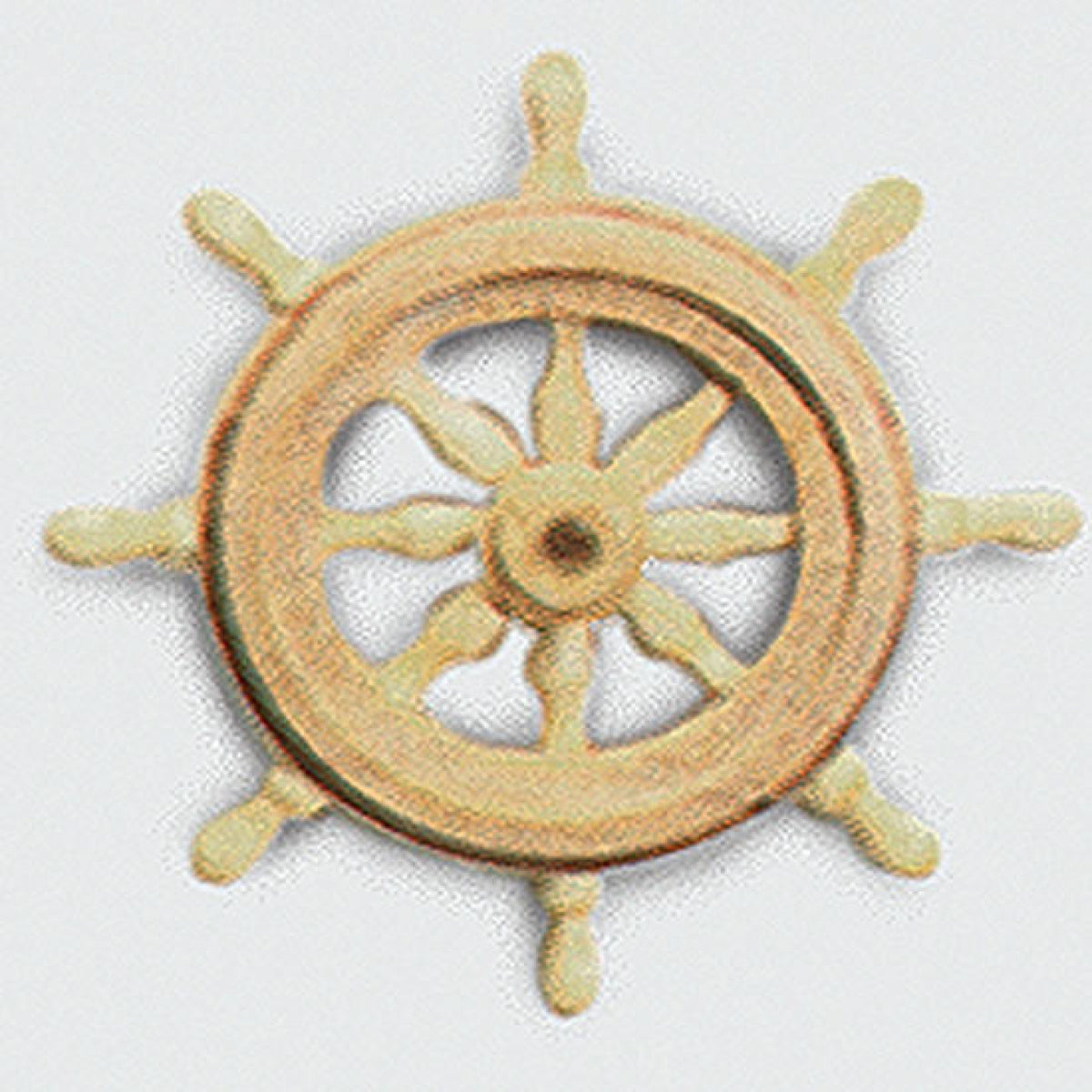 Model Expo - 7/8" (22mm) rim dia. Boxwood Helm 1 pc