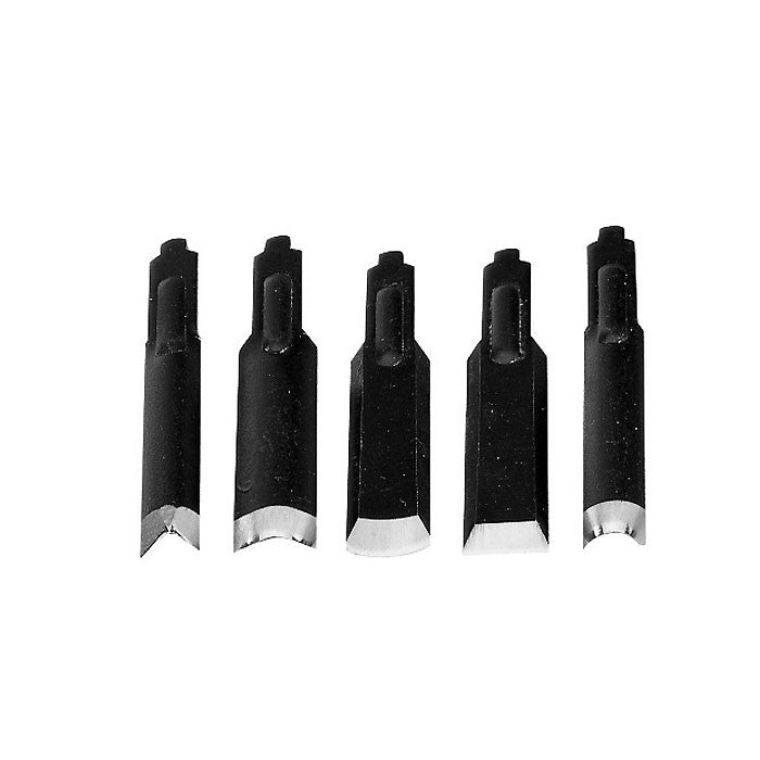 Proxxon - Set of carving knives for SGM & MOS 5 pcs.