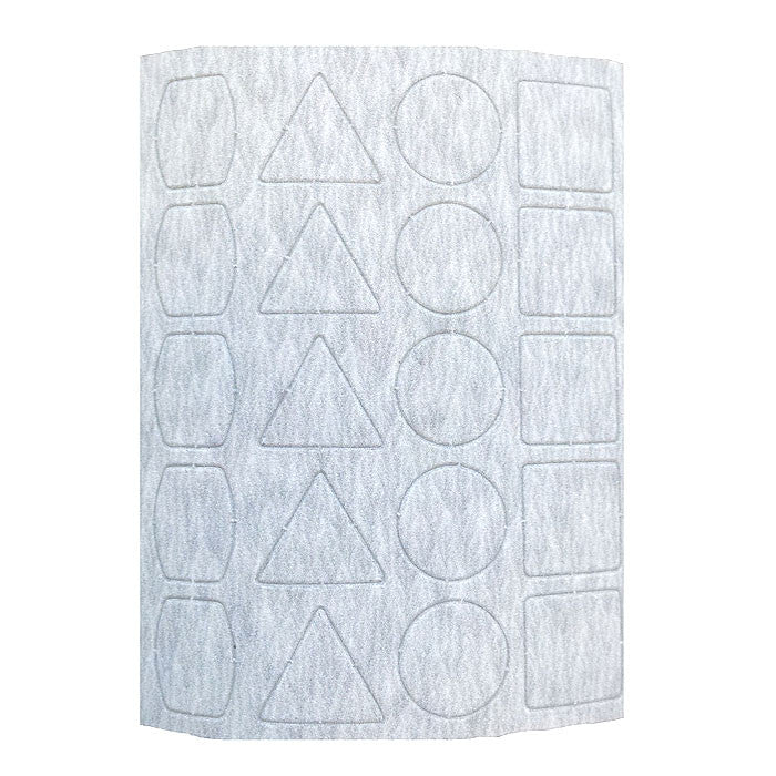 Proxxon - Sandpaper for PS 12, 3 sheets 400 grit, 20 pads