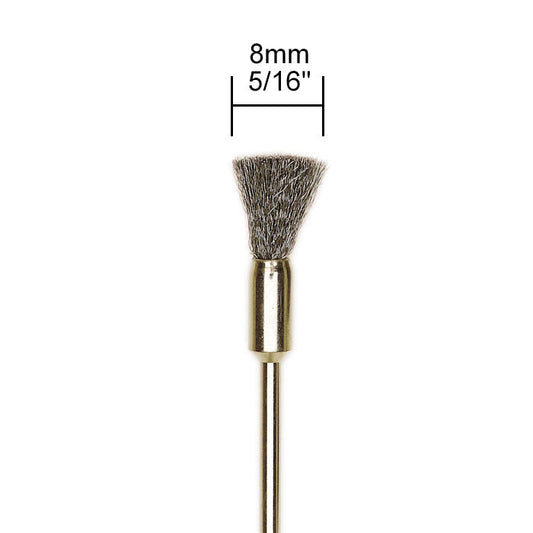 Proxxon - Stainless steel bristle brushes, 2 pcs