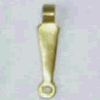 Mantua - 42890 Brass Gun Port Hinges -12 MM ( 1/2")- Pack of 20 pcs. (10 pair)