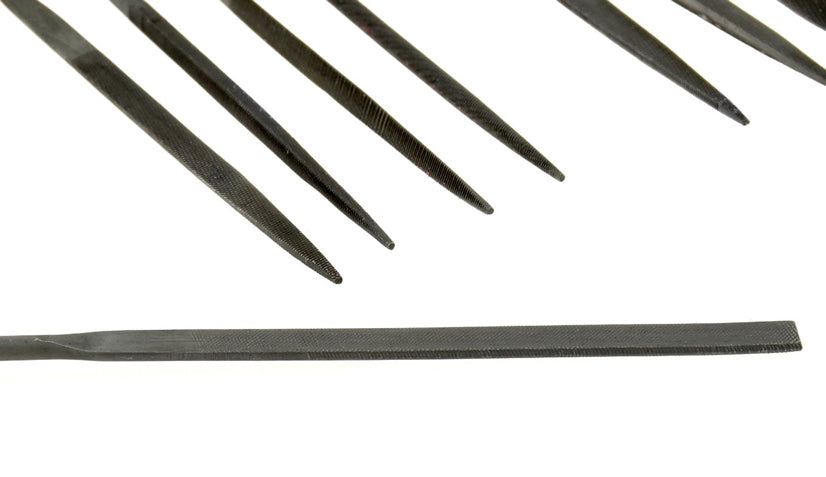 Hawk Fine Cut Needle File Set, 12Pc. 5-1/2" (3mm x 140mm)