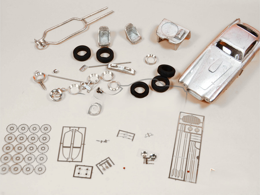 Tameo - TMK017 Metal Kit 1:43 Scale - Ferrari 340 Mexico - Vignale Berlinetta - Carrera Panamericana 1952