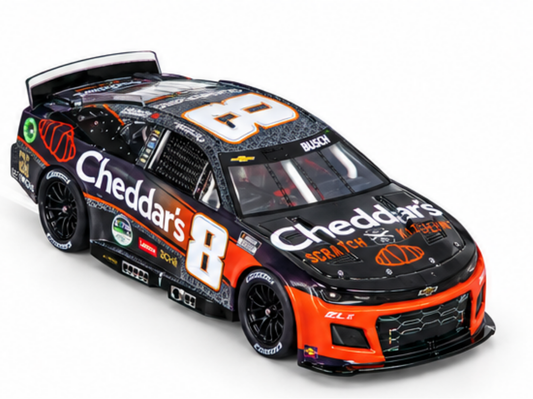 Carrera - Chevrolet Camaro ZL1 #8 Cheddar’s — NASCAR 1:32 Scale Digital Slot Car