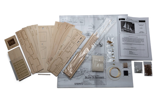 San Francisco Bay Scow Schooner 1:48 – Midwest 972 Heritage Edition