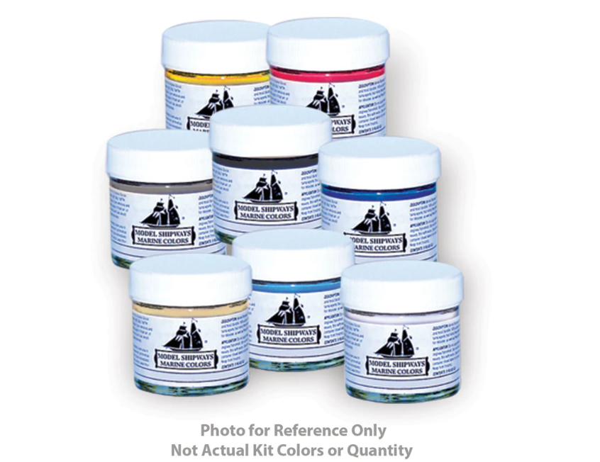 Midwest 983 Sakonnet Daysailer Acrylic Paint Set - 6 x 1oz. Bottles