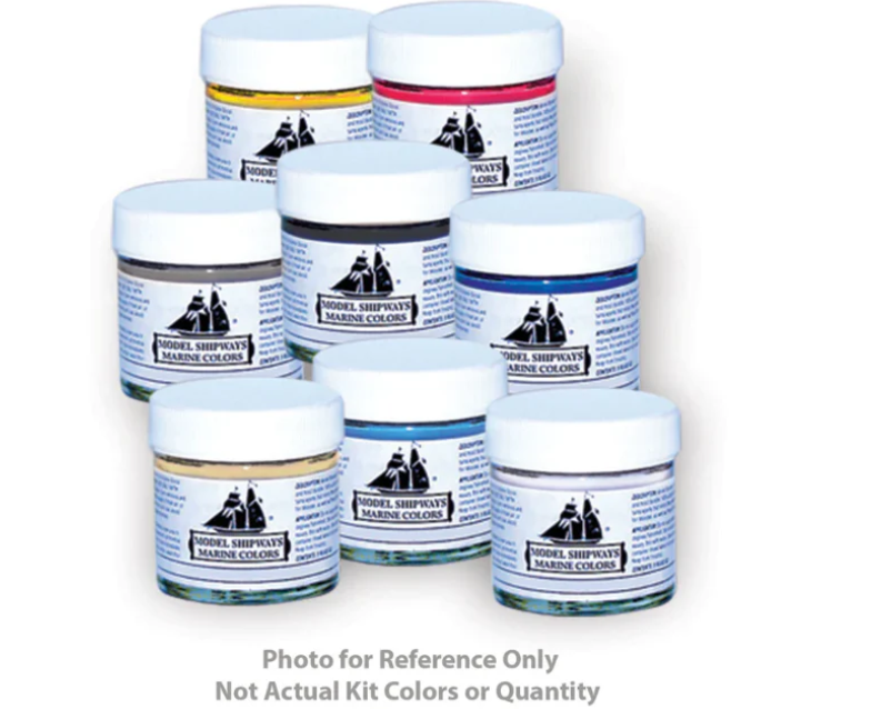 Dusek Mamoli MV37 Halifax Acrylic Paint Set - 5 x 1oz. Botles