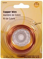 COPPER WIRE - 16 GAUGE - 25 FT. SPOOL