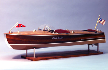 Dumas #1249 CHRIS-CRAFT 1949 Racing Runabout 1:8 Scale - Static Display or R/C Capable