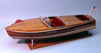 Dumas #1249 CHRIS-CRAFT 1949 Racing Runabout 1:8 Scale - Static Display or R/C Capable