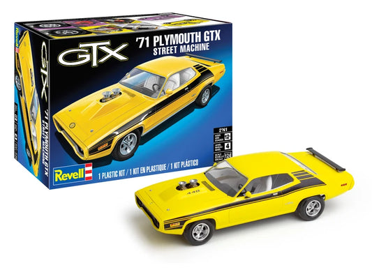 Revell - 1:24 Plymouth GTX Street Machine '71