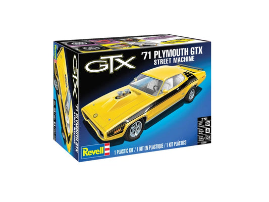 Revell - 1:24 Plymouth GTX Street Machine '71