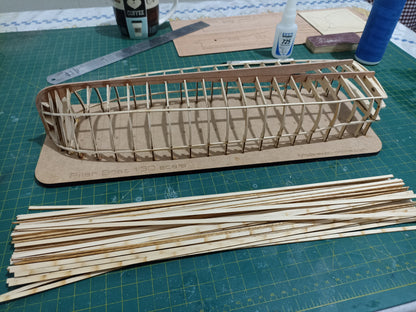 Model Shipways Ernest Hemingway's Pilar - 1:30 Scale Wooden Sportfishing Boat Model Kit