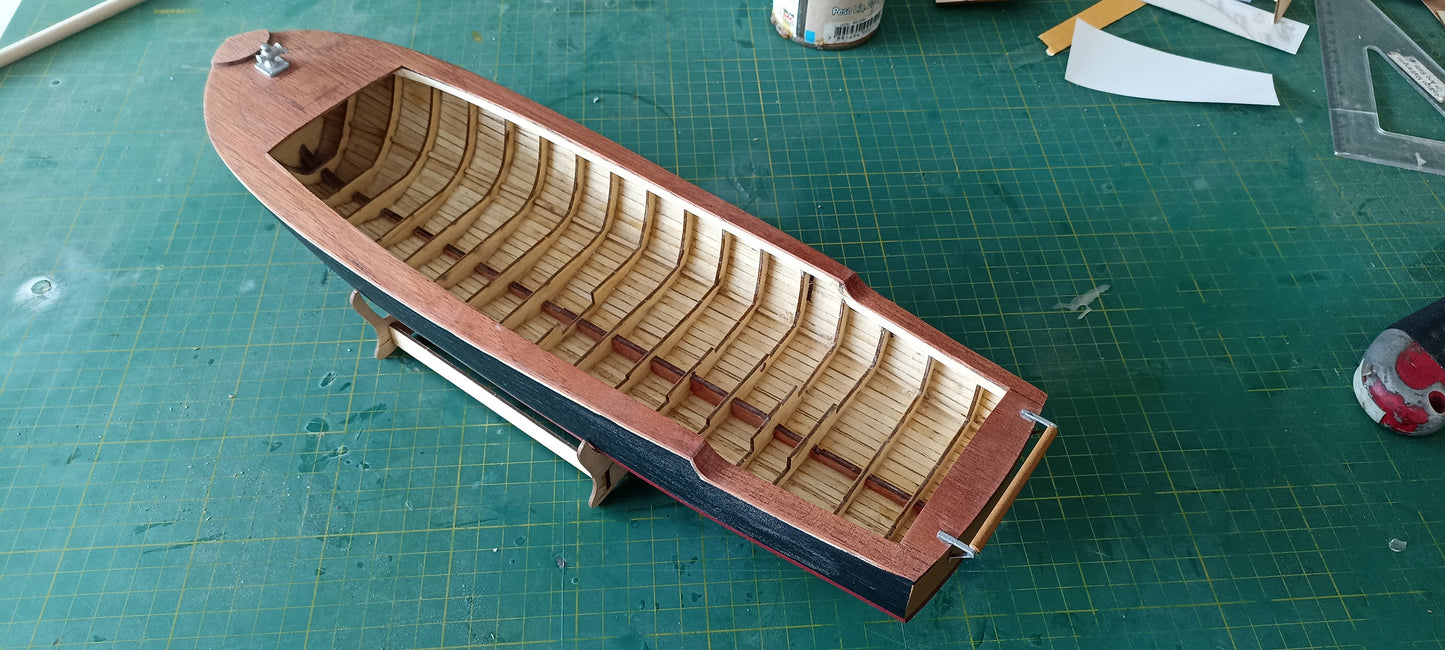 Model Shipways Ernest Hemingway's Pilar - 1:30 Scale Wooden Sportfishing Boat Model Kit