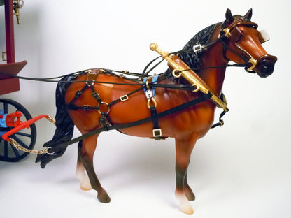 Hitch and Harnesses for 1 Horse (Horse not included)