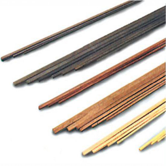 Model Expo - 1/16 x 3/32 x 24" Basswood Strips 12 pcs