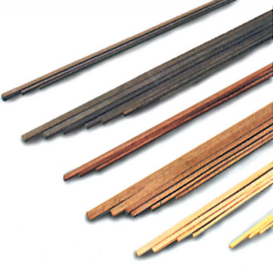 Model Expo - 1 x 3 x 500mm Boxwood Strips 12/pack