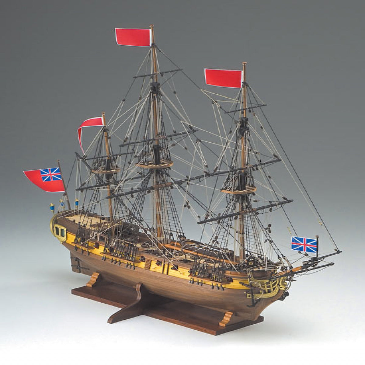 Corel - HMS GREYHOUND 20-GUN BRITISH SHIP