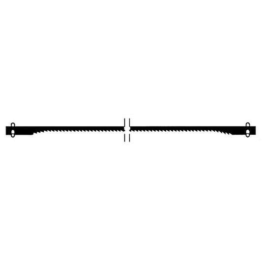 Proxxon - Pin end scroll saw blades, fine-toothed (25 TPI), set of 12