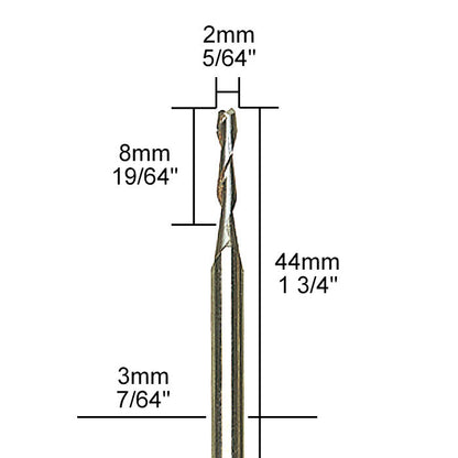 Proxxon - Tungsten carbide milling cutter, 5/64"