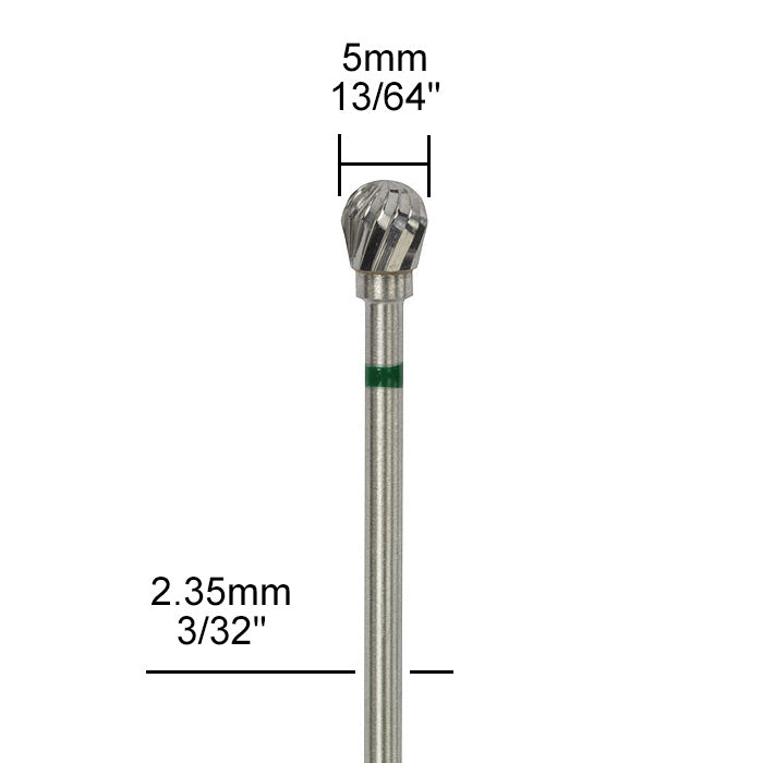 Proxxon - Tungsten carbide milling cutter, sphere, 13/64"