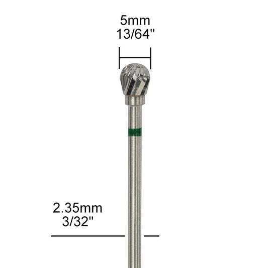 Proxxon - Tungsten carbide milling cutter, sphere, 13/64"