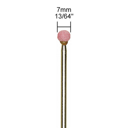 Proxxon - Aluminum-oxide mounted points round, 5 pcs.