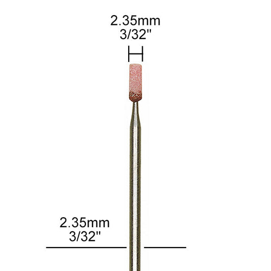 Proxxon - Aluminum-oxide mounted points cylinder, 5 pcs.