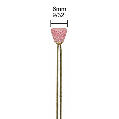Proxxon - Aluminum-oxide mounted points inverted cone, 5 pcs.