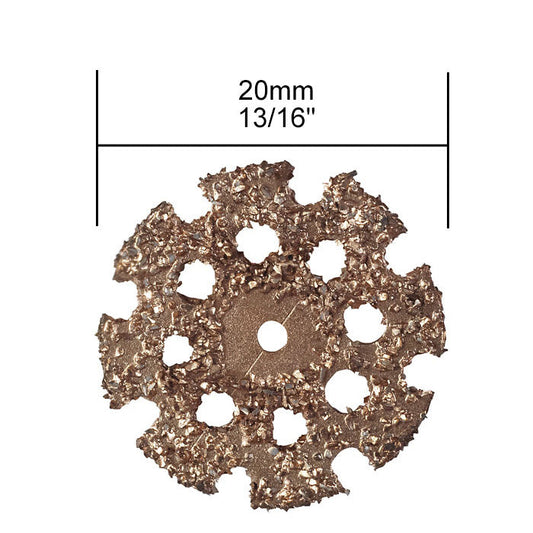 Proxxon - Tungston-carbide cut off wheel 4/5" (20mm) + mandrel