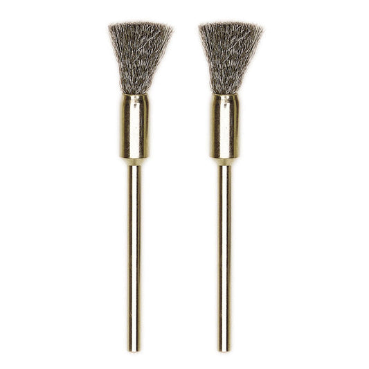 Proxxon - Carbon steel brushes, 2 pcs., 5/16"