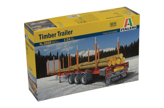 Italeri - 1:24 Timber Trailer