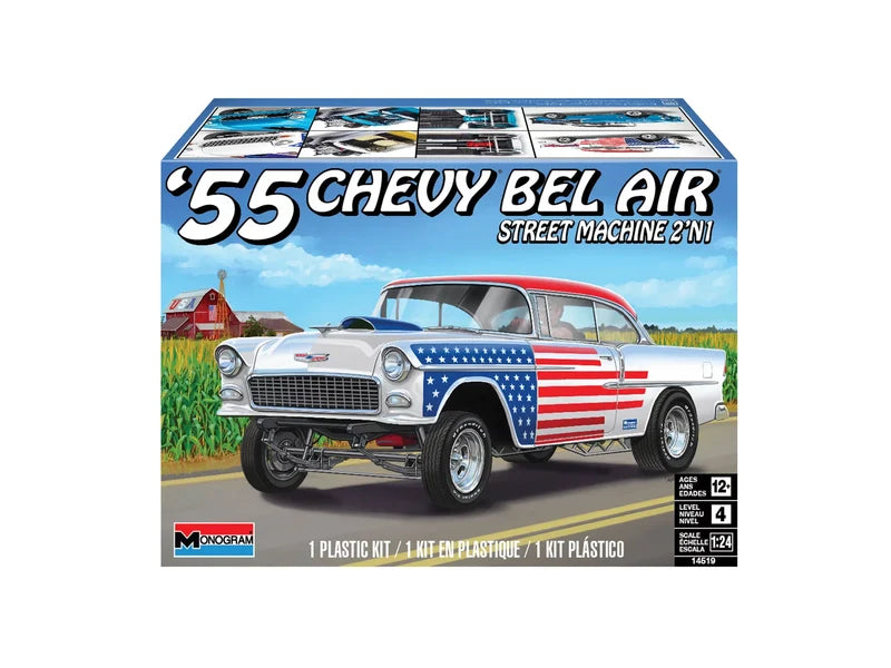 Revell - 1:24 Chevy Bel Air Street Machine '55