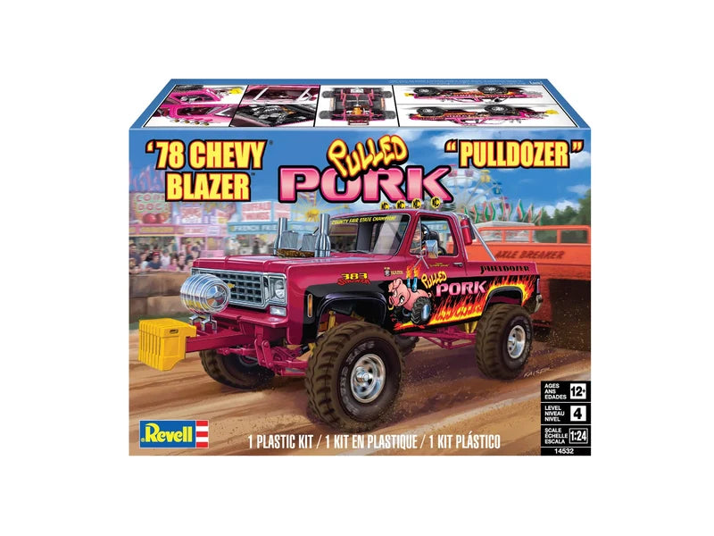 Revell - 1:24 Chevy Blazer Puldozer 1978