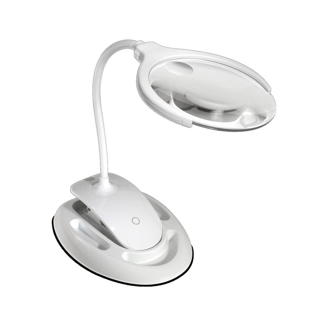 Enkay - Desk/Clamp on Magnifier, LED box