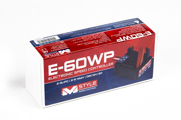 Set of 2 Mstyle E60WP Waterproof Electronic Speed Control