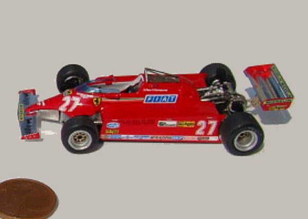 Ferrari 126 Ck 1981 GP Monaco  –  Didier Pironi, Gilles Villeneuve  –  Tameo Kit 64T002