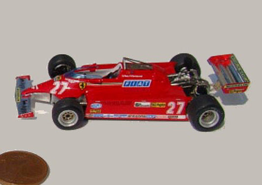Ferrari 126 Ck 1981 GP Monaco  –  Didier Pironi, Gilles Villeneuve  –  Tameo Kit 64T002