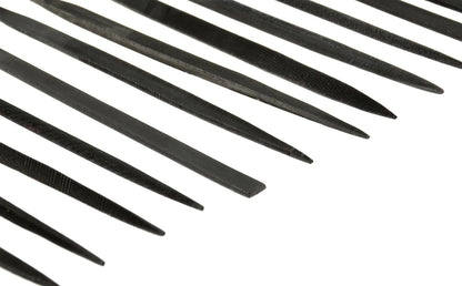 Hawk Fine Cut Needle File Set, 12Pc. 5-1/2" (3mm x 140mm)