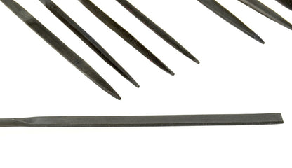 Hawk Fine Cut Needle File Set, 12Pc. 5-1/2" (3mm x 140mm)