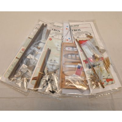 Mantua - 771 Albatros (New-Revised) - Wooden Plank - On - Frame KitScale 1:6033" Long