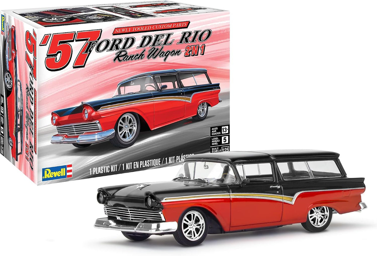 Revell - 1:25 Ford Del Rio Ranch Wagon '57