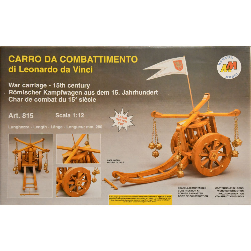 Mantua - 815 Leonardo Da Vinci's Revolving Mace 1:12 Scale