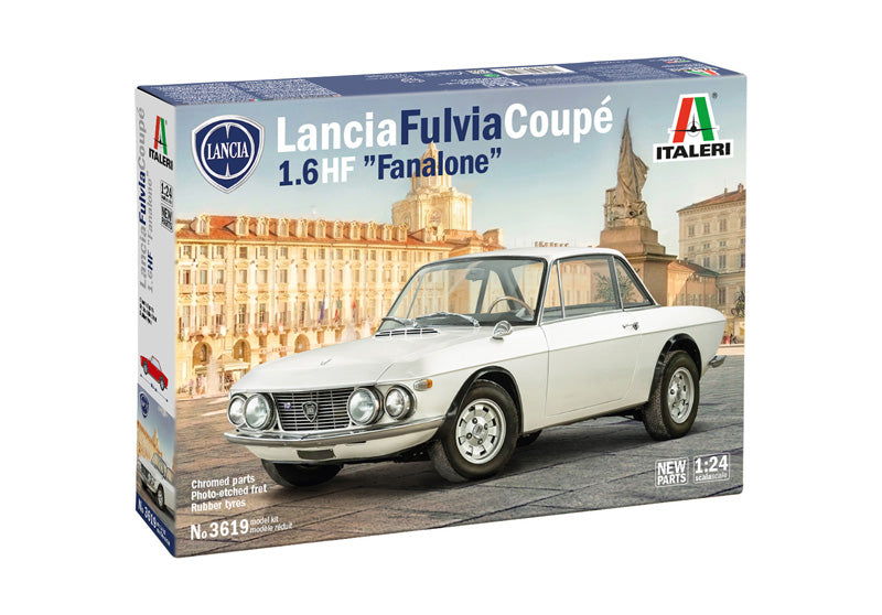 Italeri - Lancia Fulvia Coupé 1.6 HF "Fanalone" 1:24