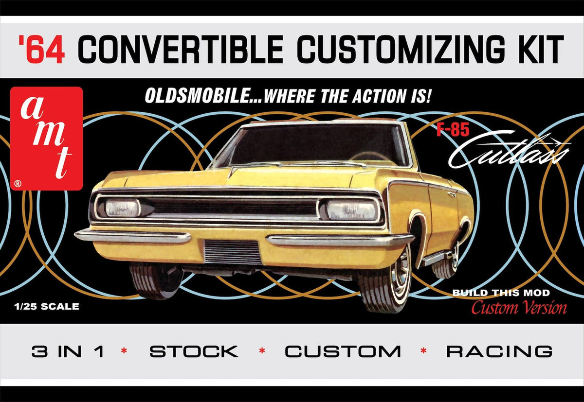 AMT - 1964 Olds Cutlass F-85 Convertible 1:25