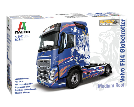 Italeri - 1:24 Volvo FH4 Globetrotter Medium Roof
