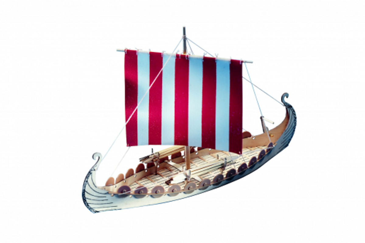 Billing Boats - 1:50 Mini Oseberg - Wooden hull