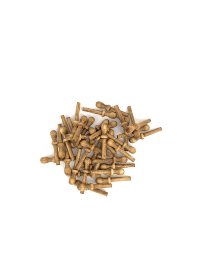 Model Expo - 9/16" (14mm) Walnut Belaying Pin 40 pcs