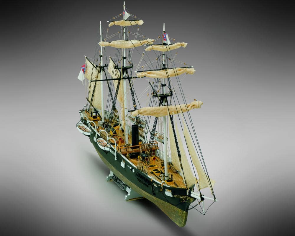 Mamoli CSS Alabama 1862 Wooden Ship Kit – 1:120 Scale (MV53)